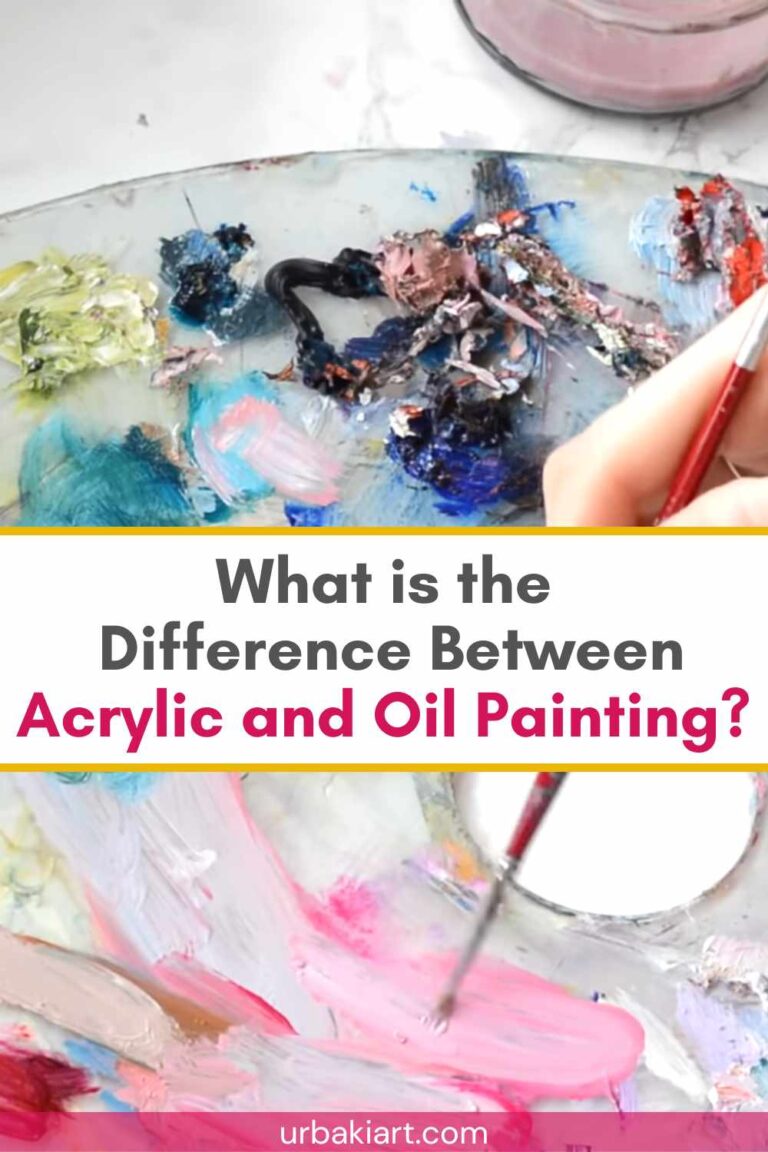 What is the Difference Between Acrylic and Oil Painting? Urbaki Art