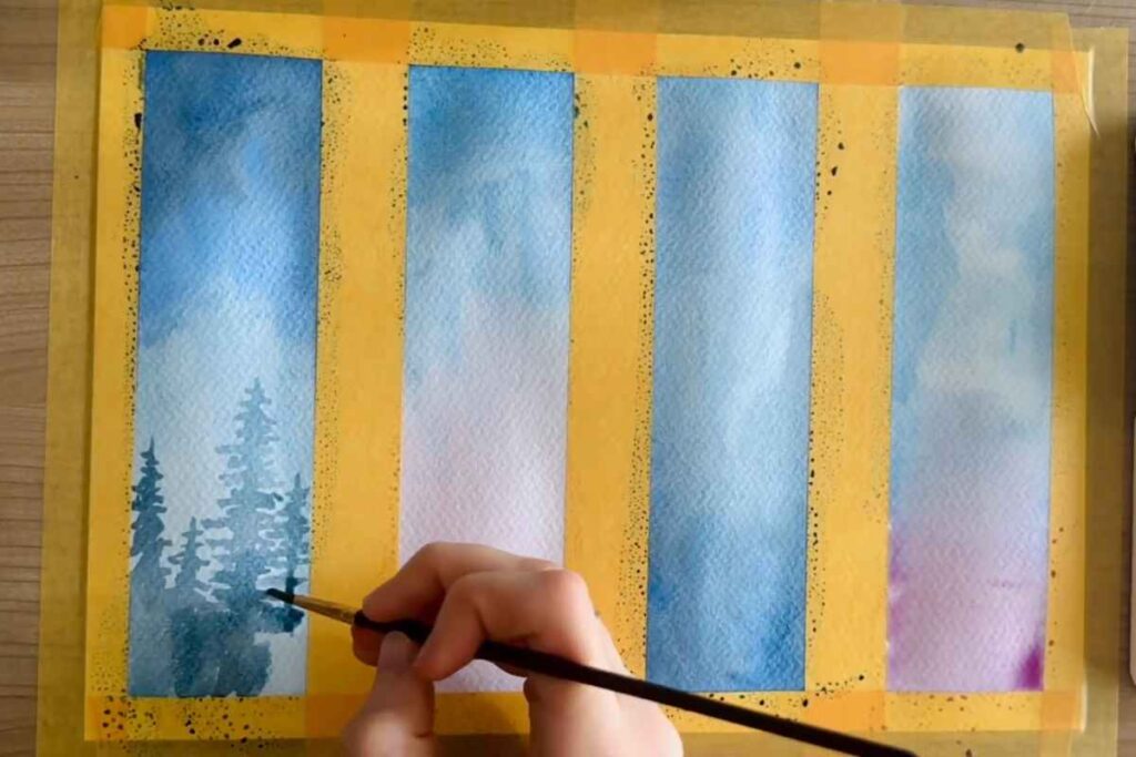 Easy Watercolor Bookmarks for Beginners: A Simple Painting Tutorial