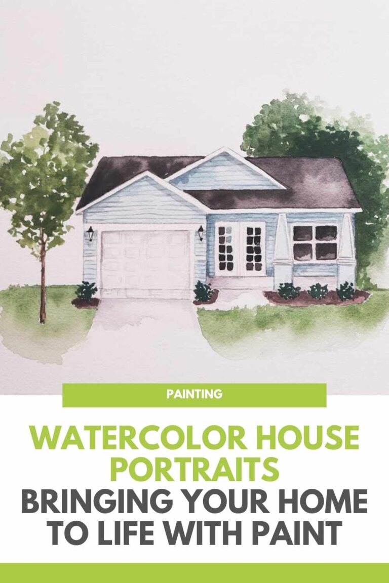 Watercolor House Portraits: Bringing Your Home to Life with Paint