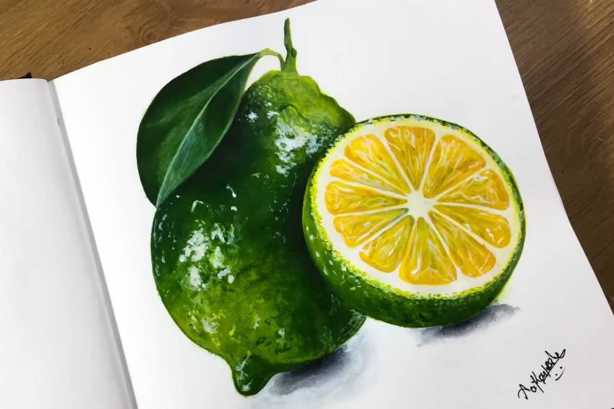How to Paint a Lime in Acrylics: Pro-Level Results Made Easy