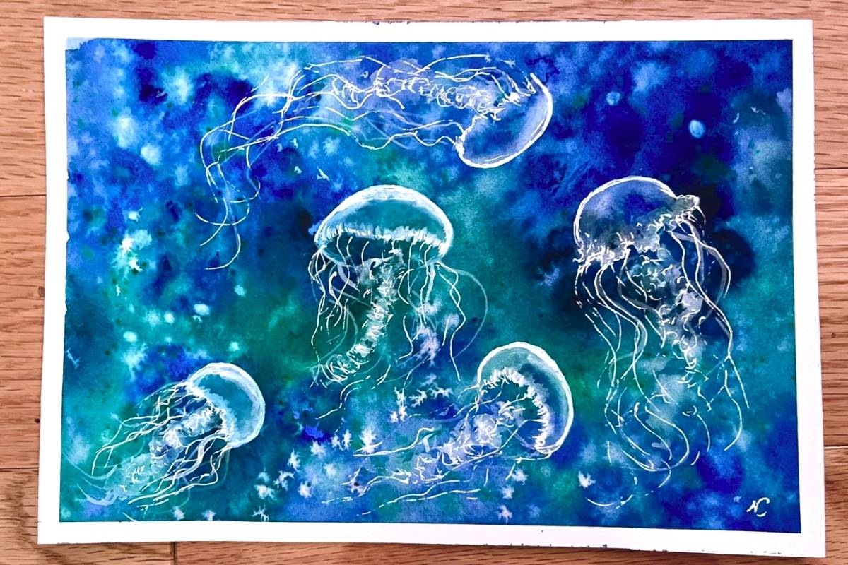 Captivating Watercolor Jellyfish Tutorial (Step-by-Step)